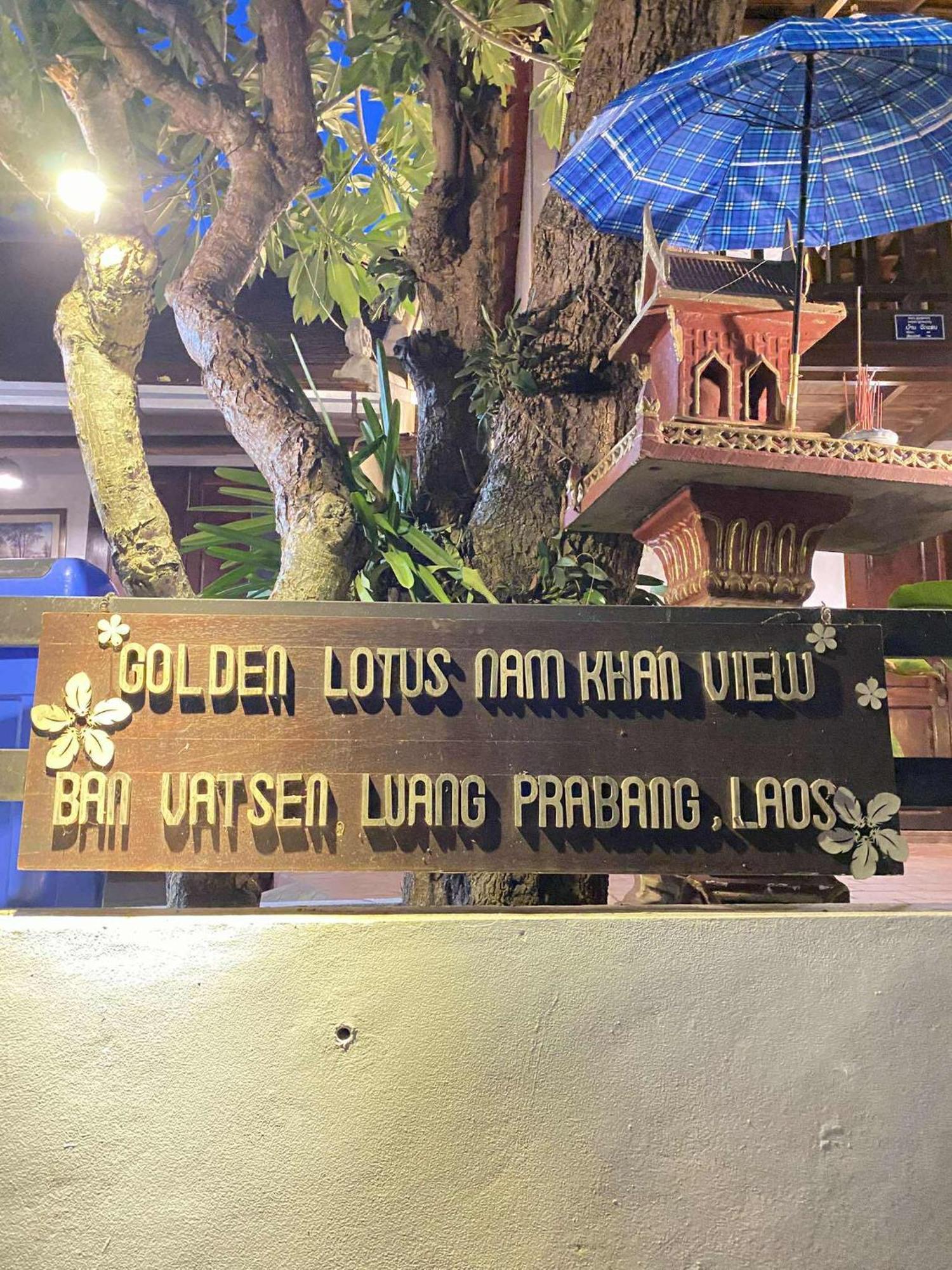 Golden Lotus Namkhan View Luang Prabang Esterno foto